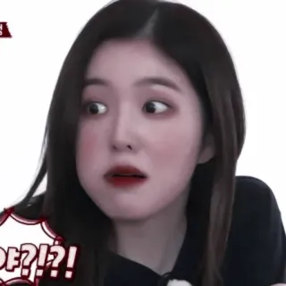 😵 야?!?!?! coreano, donna, scioccata, sorpresa, espressione, persona whatsapp sticker