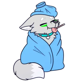 🤒 furry telegram sticker