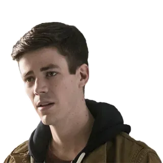 😢 Barry Allen The Flash Barry Allen, The Flash, DC Comics, Super-herói, Televisão, CW telegram sticker