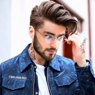 🧐 Zayn Malik @per.zayn.fect 男性, 男, ポートレート, ファッション, 有名人, ハンサム telegram sticker