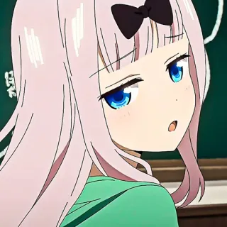 🙂 Chika Fujiwara Kaguya-sama: Love Is War Anime, Garota, Fofa, Chika Fujiwara, Kaguya-sama, Love is War whatsapp sticker