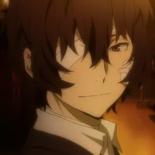 🍩 Osamu Dazai Bungou Stray Dogs Anime, Perban, Dazai, Bungou Stray Dogs, Osamu Dazai telegram sticker