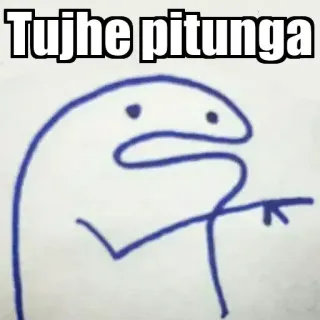 👉 Tujhe pitunga telegram sticker