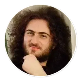😌 pessoa, homem, retrato, selfie, rosto telegram sticker
