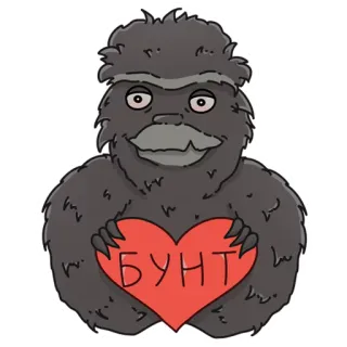 БУНТ telegram stickers