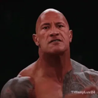 💀 The Rock catcheur, acteur, homme, Dwayne Johnson, célébrité whatsapp sticker