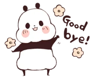 👋 wolk, schattig, kawaii, bloemen telegram sticker