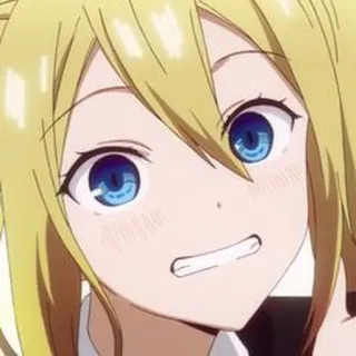 💛 Ai Hayasaka Kaguya-sama: Love Is War Аниме, Блондинка, Девушка, Хаясака Ай, Кагуя-сама telegram sticker