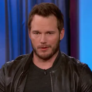 🐁 Chris Pratt aktor, selebriti, pria, potret, Chris Pratt telegram sticker