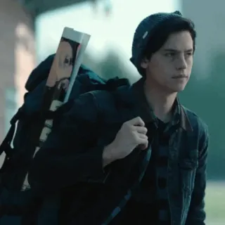 ➖ Jughead Jones Riverdale Jughead, Riverdale, série ado, Cole Sprouse telegram sticker