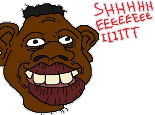 💩 SHHHHH EEEEEEE IITTT telegram sticker