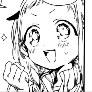 🍼 Nene Yashiro Toilet-bound Hanako-kun anime, manga, cute, Nene Yashiro, Toilet-bound Hanako-kun telegram sticker