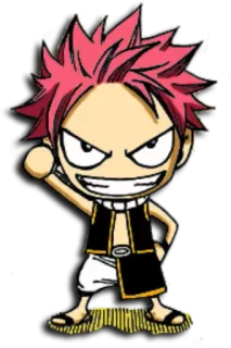 😬 Natsu Dragneel Fairy Tail アニメ, 漫画, フェアリーテイル, ナツ・ドラグニル, カートゥーン, キャラクター whatsapp sticker