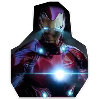 👌 Iron Man ไอรอนแมน, ซูเปอร์ฮีโร่, มาร์เวล, โทนี่ สตาร์ค, ชุดเกราะ telegram sticker