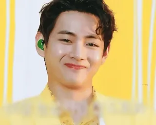 😌 V kpop, bts, v, idol, cantante, coreano whatsapp sticker