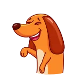Salchicha Dog | @Premium_Emojis_Telegram telegram emojis 😂