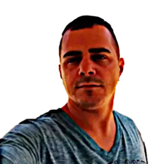😏 man, portrait, person, selfie, headshot telegram sticker