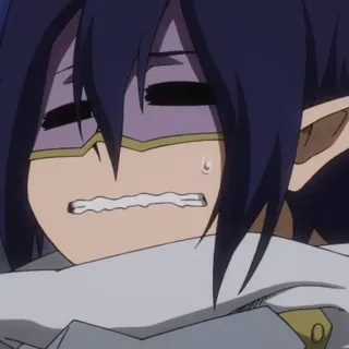 🎒 Tamaki Amajiki My Hero Academia anime, my hero academia, tamaki amajiki, nervous, character telegram sticker