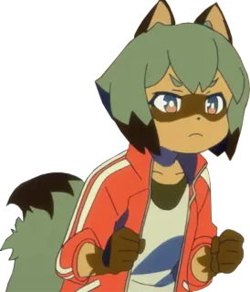 😒 Michiru Kagemori BNA Anime, Cartoni animati, Michiru, BNA, Beastars telegram sticker