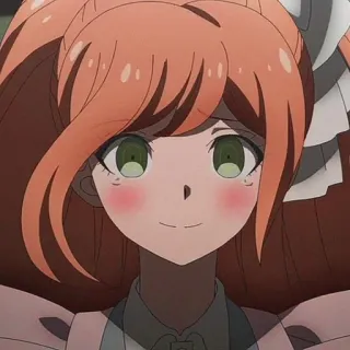 🌟 Saionji Hiyoko Danganronpa アニメ, キャラクター, ダンガンロンパ, かわいい, 女の子 whatsapp sticker