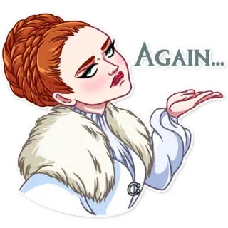 Sansa Stark telegram stickers