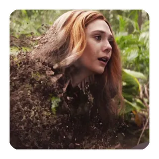 😵 Scarlet Witch magia, marvel, superhéroe, película, wandavision telegram sticker