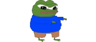 🏋️ Pepe the Frog Pepe, Rana, Meme, Ballo telegram sticker