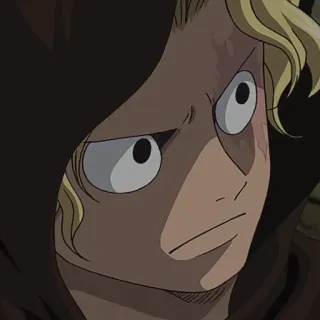 🔥 Sabo One Piece Anime, One Piece, Sabo, Com capuz, Personagem telegram sticker
