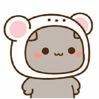 🍓 Kartun, Lucu, Binatang, Stiker, Beruang, Kawaii whatsapp sticker