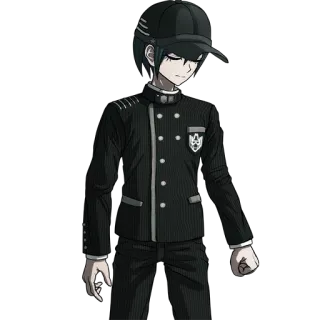 🙁 Shuichi Saihara Danganronpa Аниме, Персонаж, Грустный, Шуичи Саихара, Danganronpa telegram sticker
