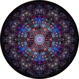 Mandala Art @PunjabiSticker telegram stickers