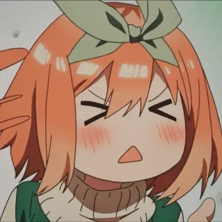 🍑 Animé, Manga, Mignon, En colère, Kawaii, Dessin animé, Fille telegram sticker