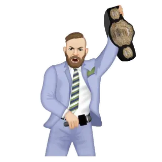 ☝ Conor McGregor conor mcgregor, mma, ufc, champion, combat, sport telegram sticker