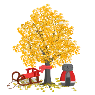 ForestApp telegram stickers