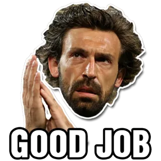 👏 GOOD JOB Поздравляю, Молодец, Достижение, Поддержка, Благодарность telegram sticker
