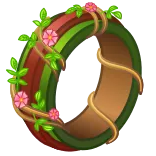 💍 floreale, ghirlanda, natura, foglie, fiori, decorativo telegram sticker