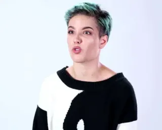 🍒 Halsey pessoa, celebridade, cantor, músico, mulher whatsapp sticker