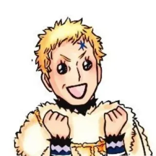 🤩 Luck Voltia Black Clover anime, manga, Luck Voltia, Black Clover telegram sticker
