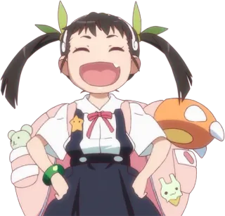 😂 anime, child, happy, backpack, cute, star telegram sticker