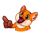 Feisty Fox telegram stickers