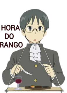 🍛 HORA DO RANGO Anime, Cibo, Mangiare, Ora di mangiare telegram sticker