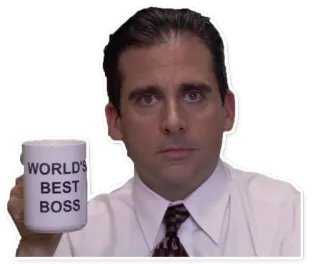 The Office telegram stickers