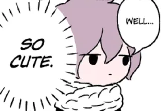 🥰 SO
CUTE.
WELL... niedlich, kawaii, entzückend, chibi, anime, manga telegram sticker