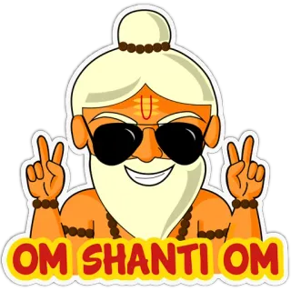 Cool Baba telegram stickers