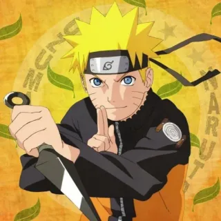 🔪 Naruto Naruto, Anime, Manga, Ninja, Charakter, Shuriken telegram sticker