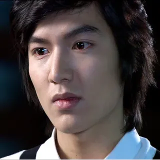😦 Lee Min-ho актер, кореец, знаменитость, мужчина, портрет telegram sticker