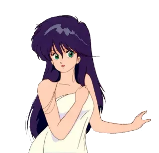 🛁 애니메이션 소녀, 일러스트, 만화, 캐릭터 telegram sticker