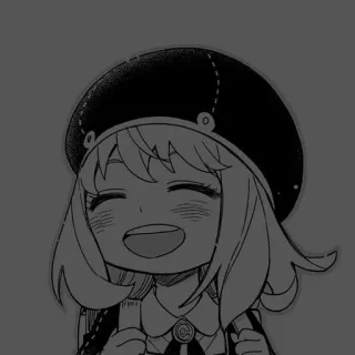 🥜 Anya Forger Spy x Family anya forger, spy x family, anime, manga, cartoon, süß, mädchen telegram sticker