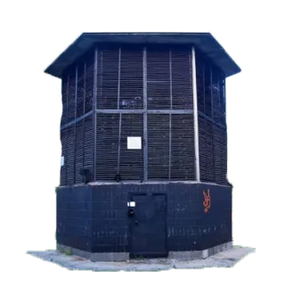 🌂 bangunan, struktur, arsitektur, oktagonal whatsapp sticker