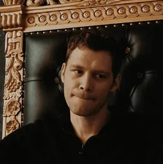 🕯 Klaus Mikaelson The Vampire Diaries เคลาส์ ไมเคิลสัน, แวมไพร์, The Vampire Diaries, นักแสดง, รายการทีวี, หล่อ telegram sticker